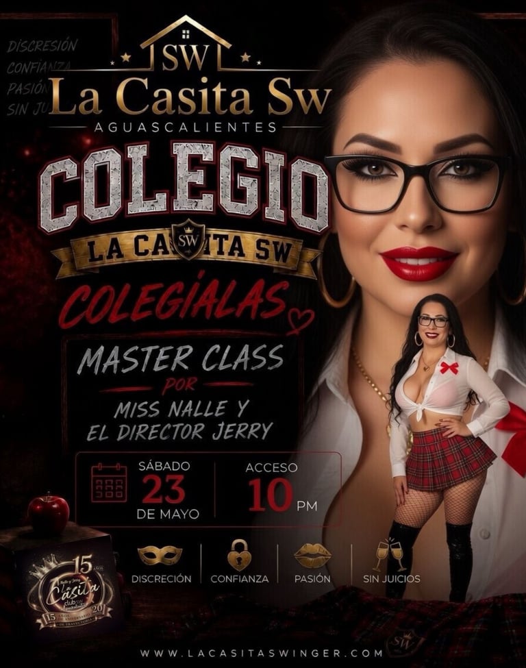 noche de colegialas evento sw