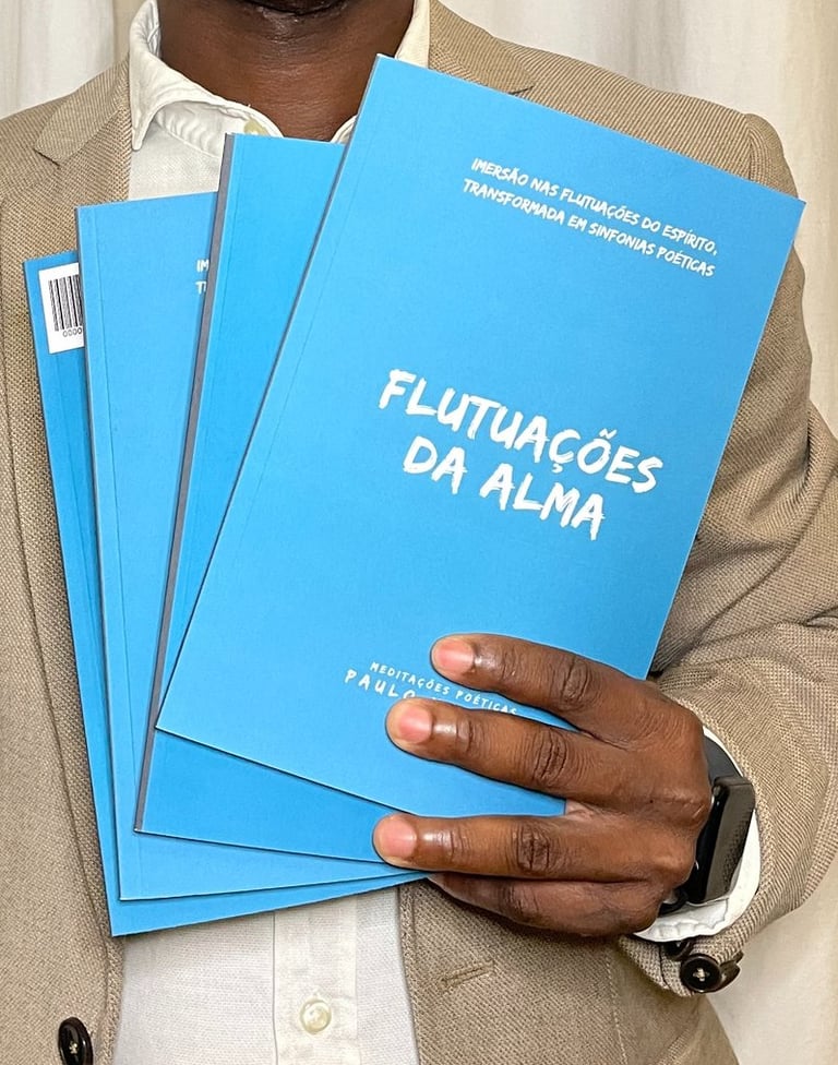Livro Flutuações da Alma de Paulo Muhongo