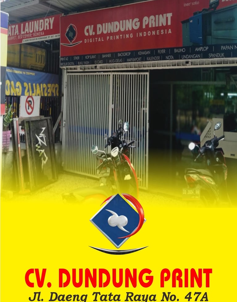 Kantor Cetak buku Yasin Dundung Print Makassar
