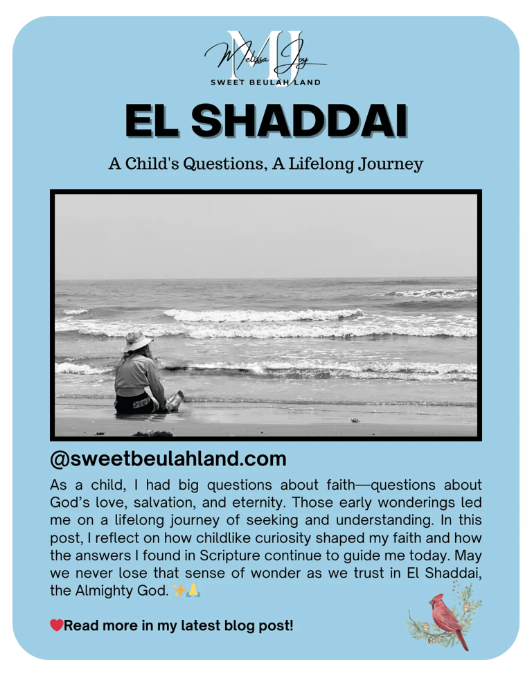 El Shaddai Pinterest post