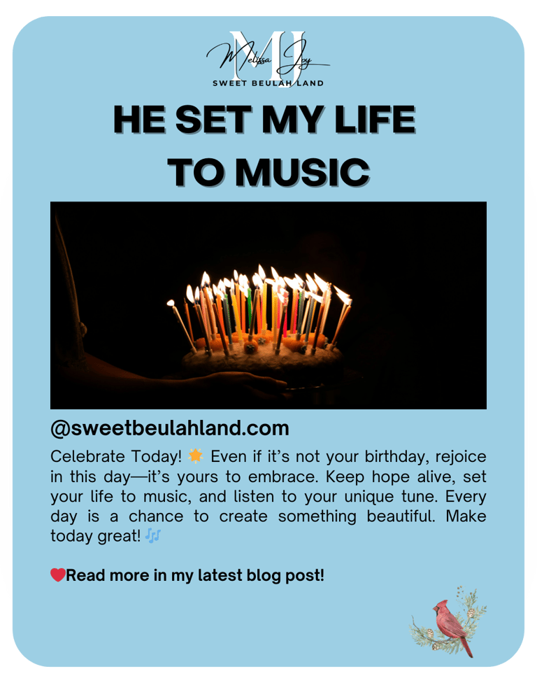 he set my life to music blog post
