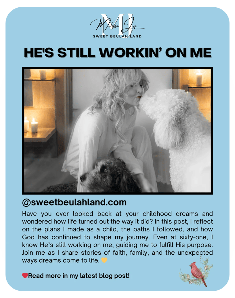 He's Still Workin’ on Me Pinterest post