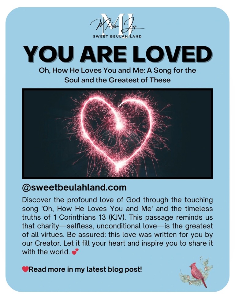 You Are Loved blog post