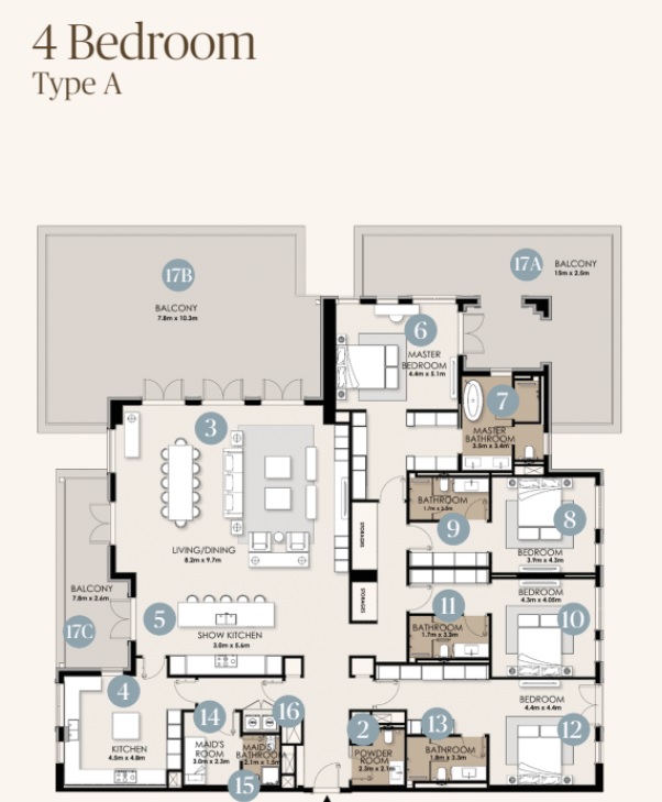 nawayef park views 4 bedroom houses