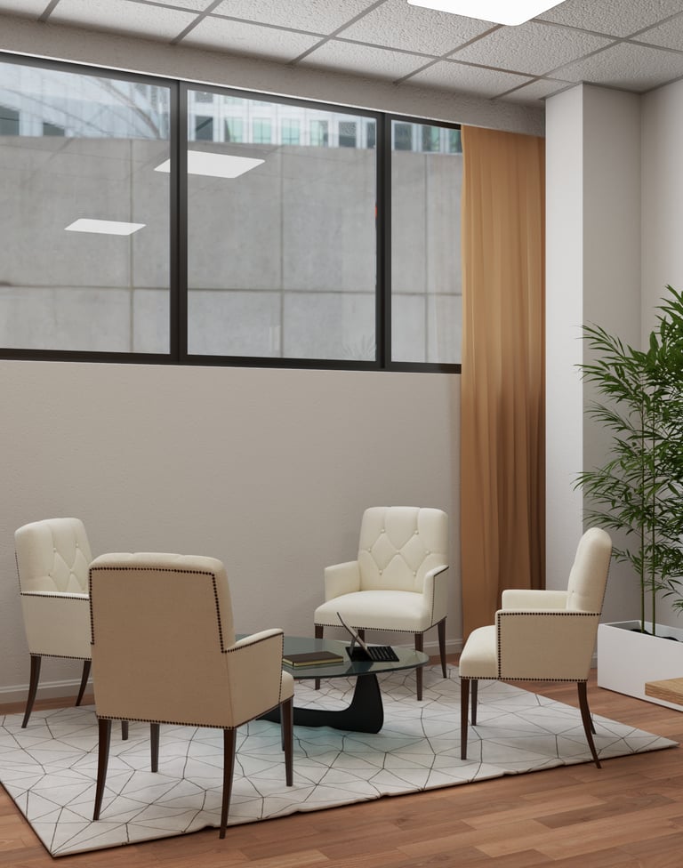 render sala de reuniones