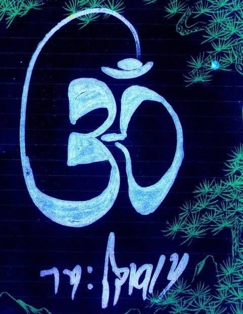 Om Namaha Shivay firma di Babaji
