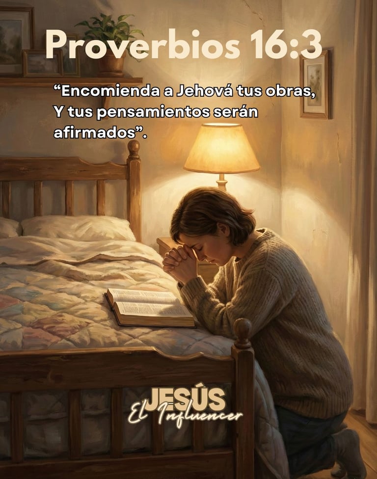 Proverbios 16:3 Jesús el Influencer