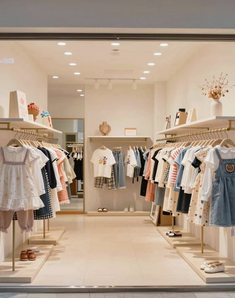 Cozy sudaderas and chamarras displayed on mannequins in a bright room