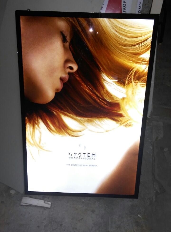 easy to display fabric signage for creating visual impact