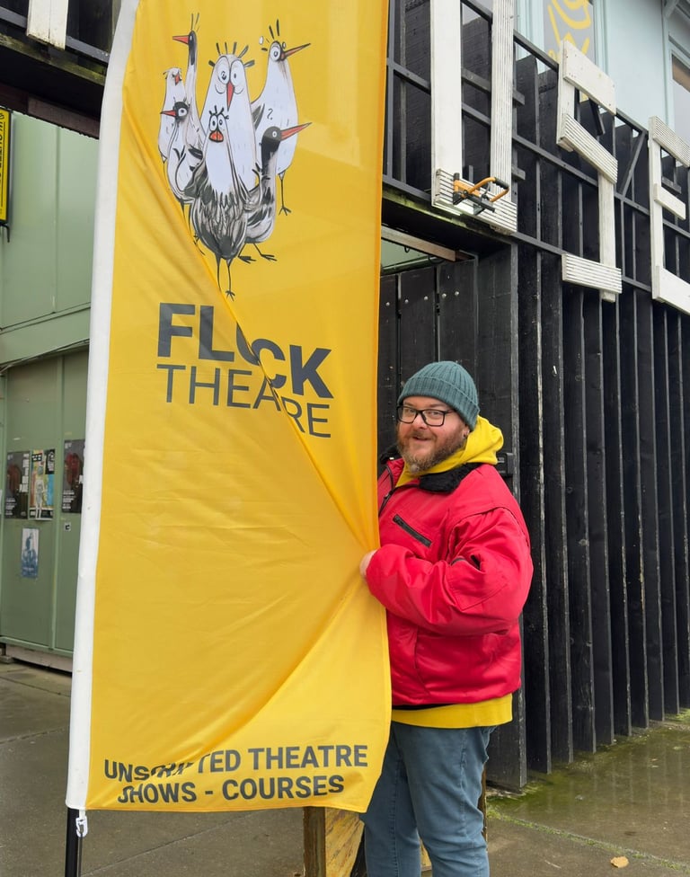 vegan bear and flock theatre