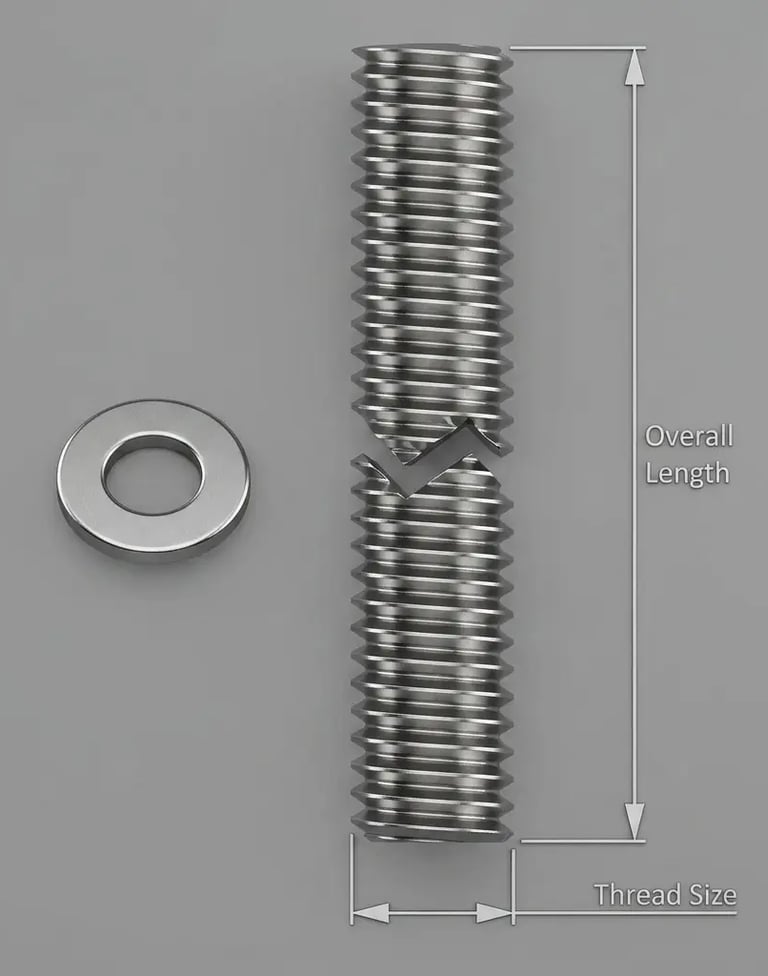 Ravina Fasteners Threaded Rod Manufacturer