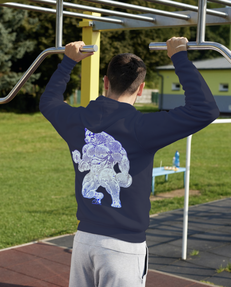 Communitytee Gym Bear Hoodie