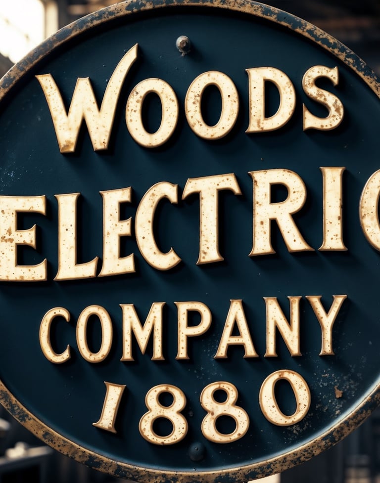 Woods Electric Company 1880