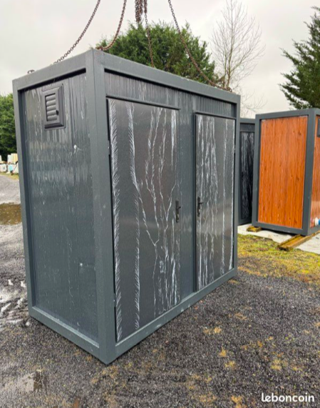 BLOC SANITAIRE / DOUCHE GRIS 2
