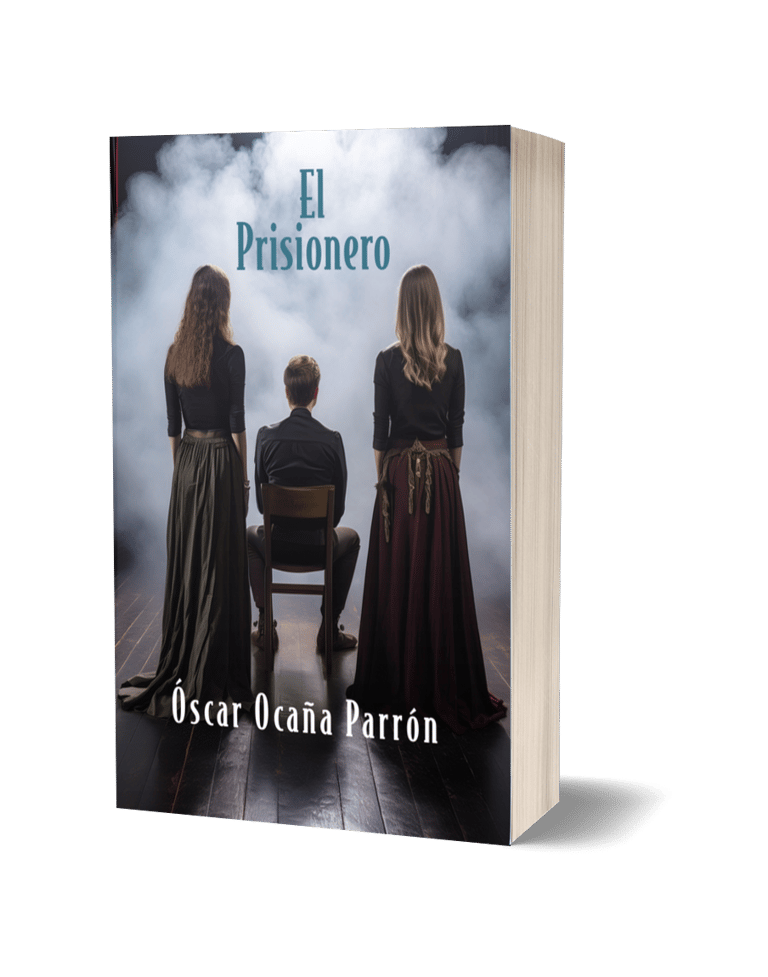 Portada del libro 'El prisionero' de Óscar Ocaña Parrón. Teatro