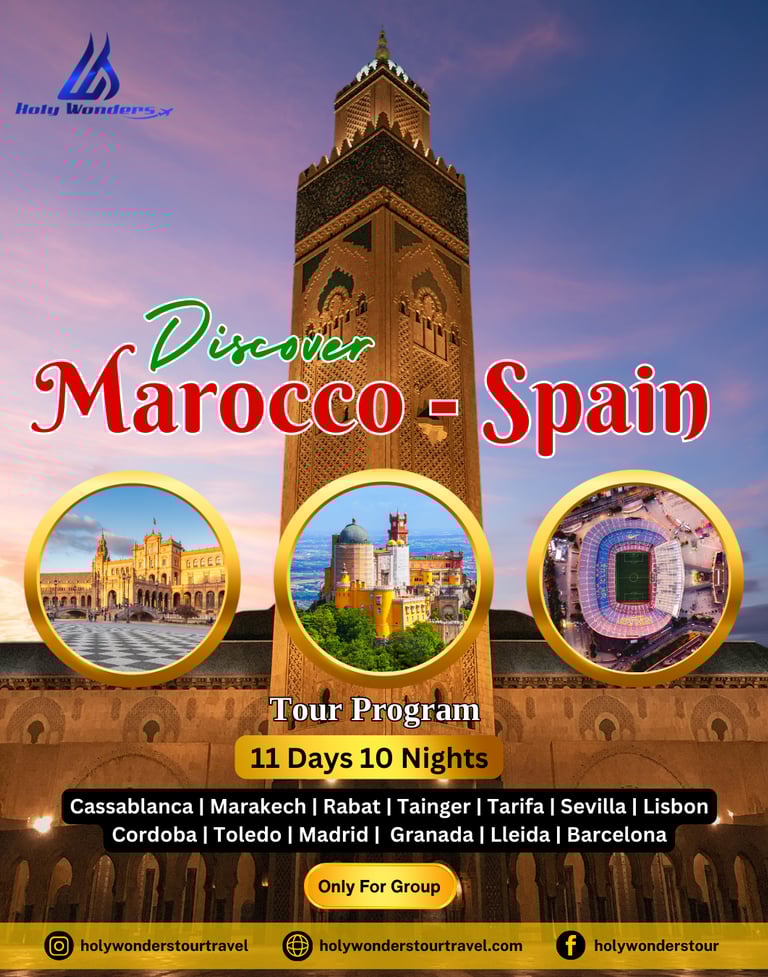 Paket Wisata Maroko - Spanyol