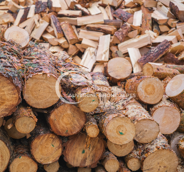 un tas de bûches