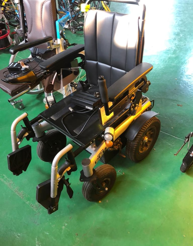 Used electric wheelchair exported by MAJ TRADING CO LTD from South Korea to Afghanistan