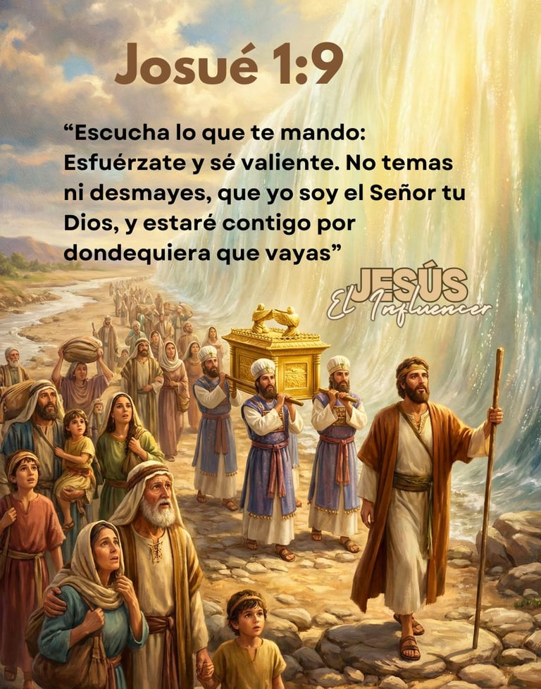 Josue 1:9 Jesús el Influencer