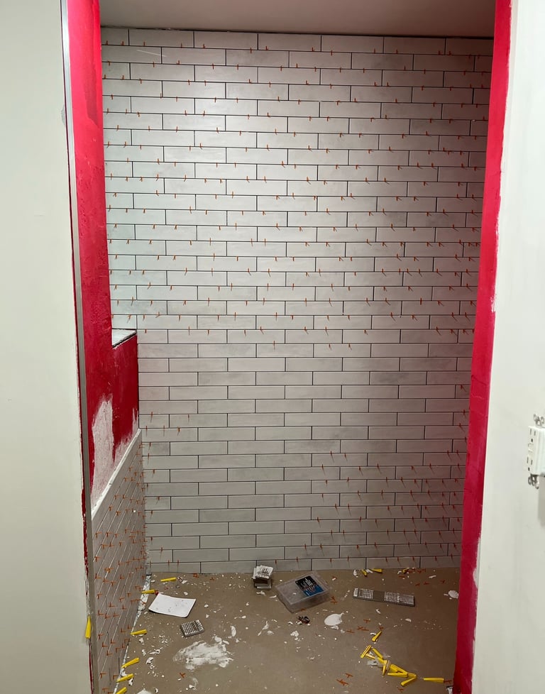 demolition, bathroom renovations and tilework