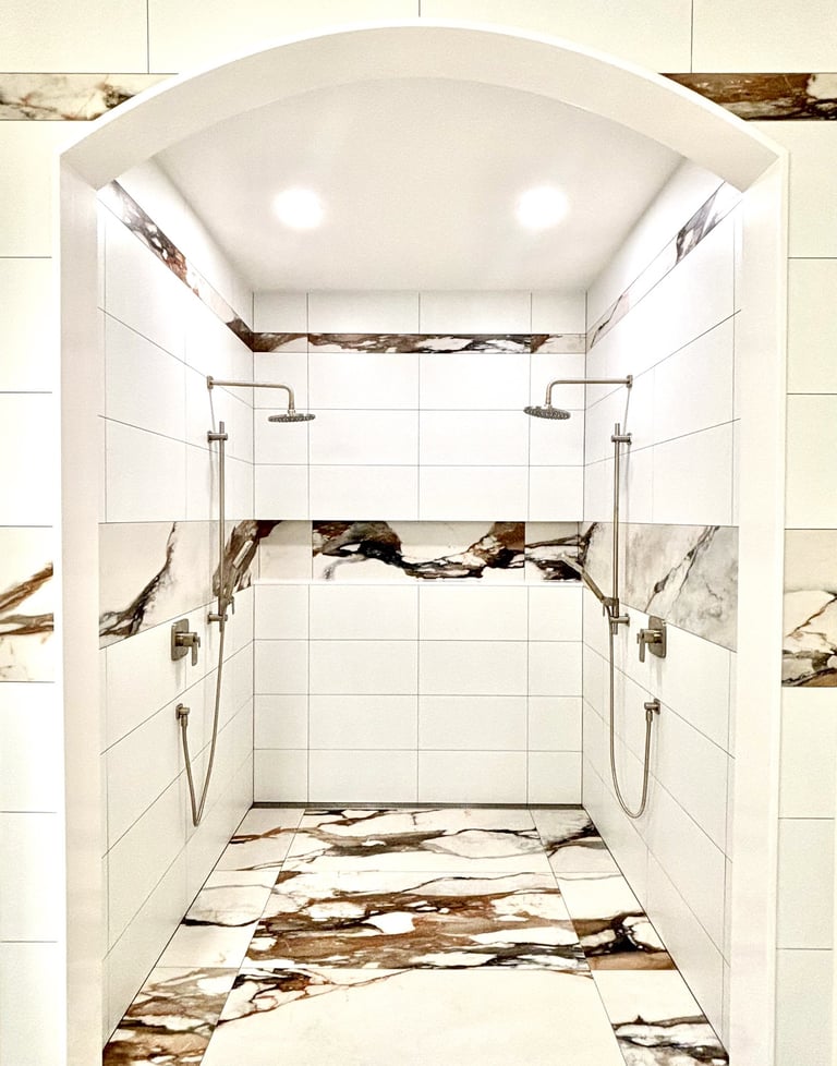 Bathroom Remodel Custom Tile Installation