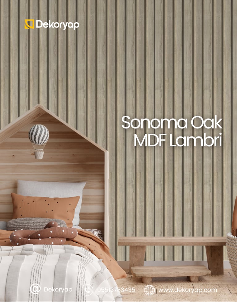 mdf duvar panelleri izmir