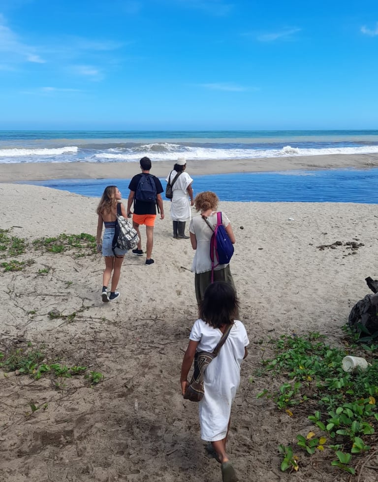 Katanzama beach at Sierra Nevada de Santa Marta