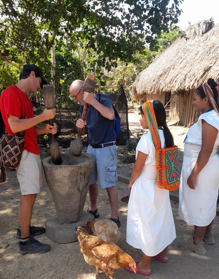 Katanzama Arhuaco community tour at Sierra Nevada de Santa Marta