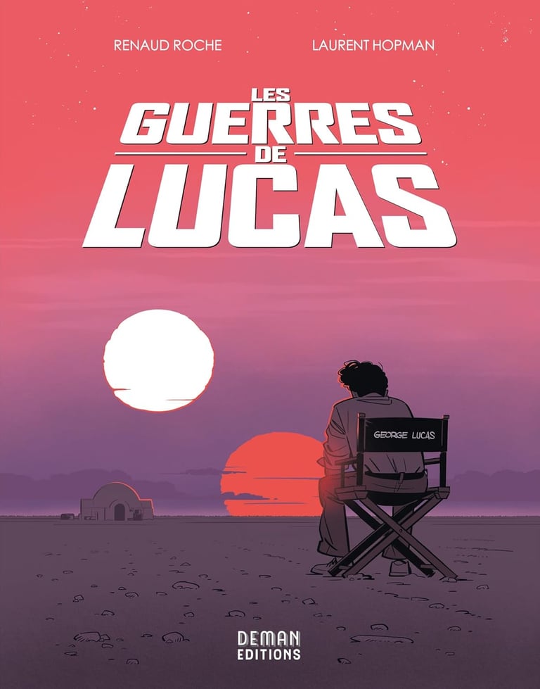Première de couverture de la BD Les guerres de Lucas