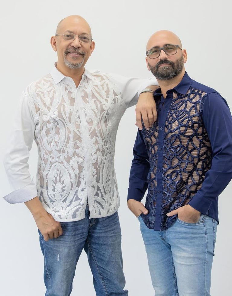 Elisamuel Berrio y Fernando Gantier Designers