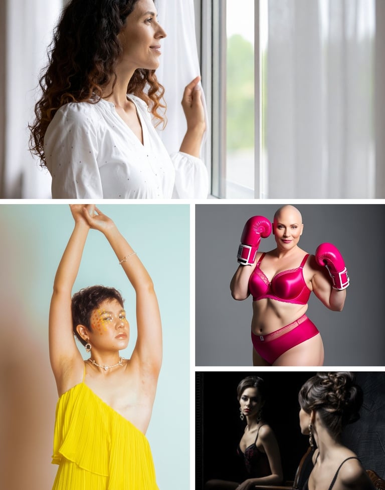 women with cancer photography shoots