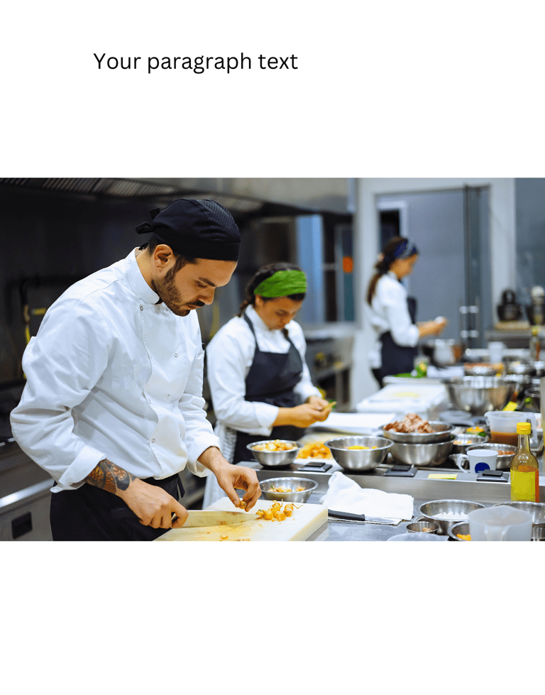 catering chefs team