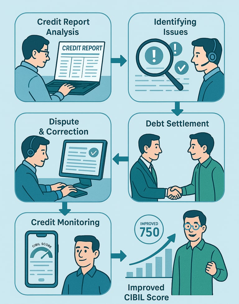 Steps to increase CIBIL score for better loan eligibility