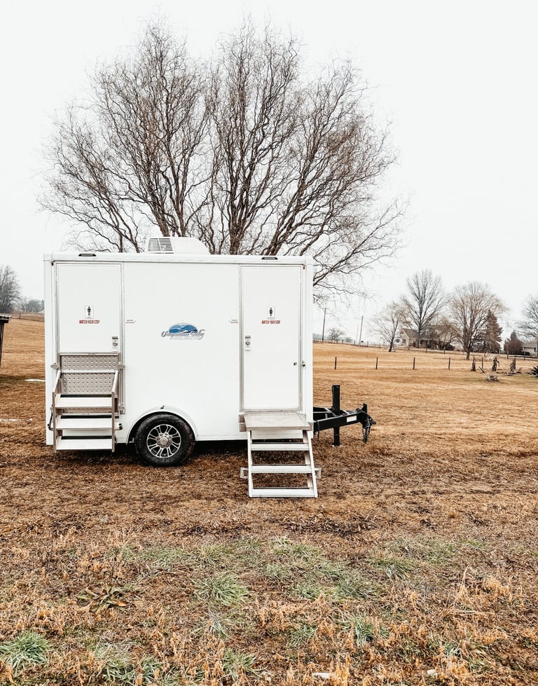 portable luxury restroom rental, luxury bathroom rental