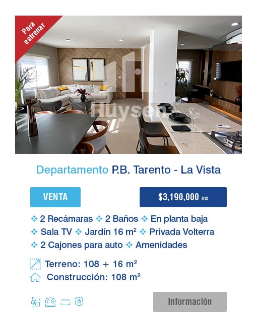 venta depa en Residencial La Vista, Queretaro