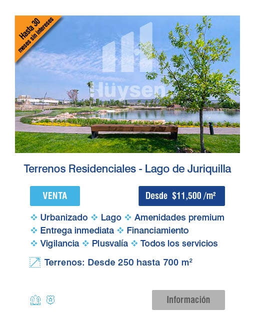 terrenos premium en juriquilla, alta plusvalìa