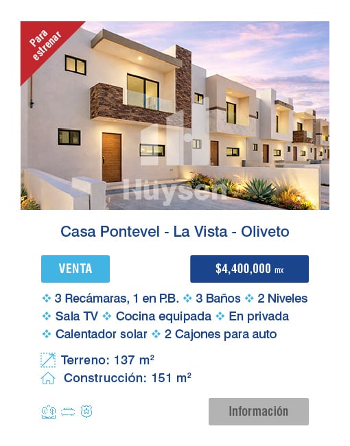 venta casa en Residencial La Vista, Queretaro