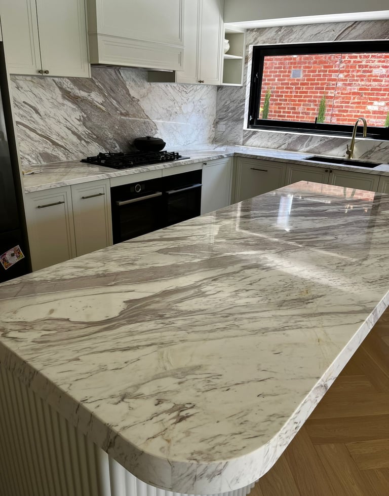 On-site mobile stone cutting Melbourne