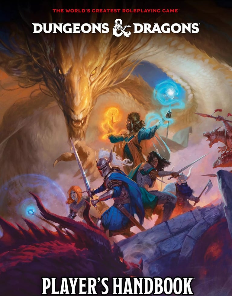 Cover of D&D Player's Handbook.