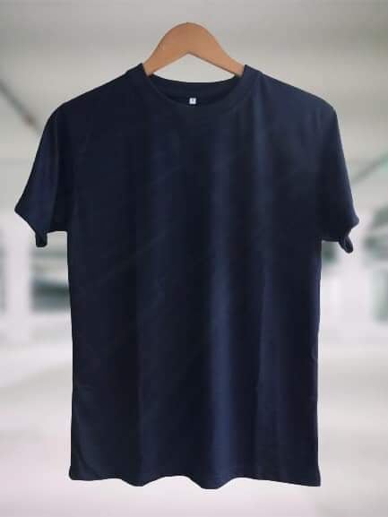 T-Shirt Navy Blue Color Displayed