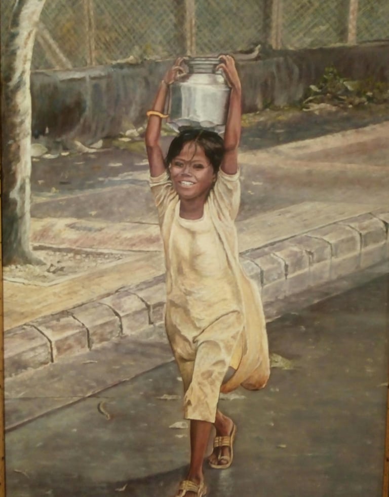 Niña india