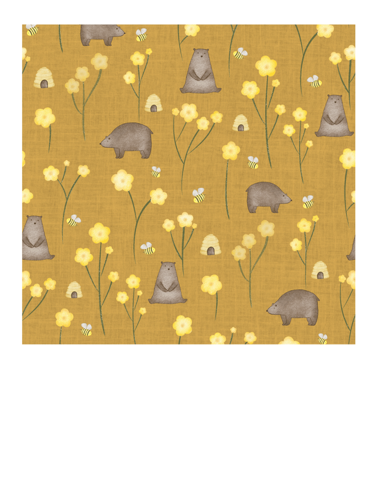 Whimsical kids nursery surface pattern designs