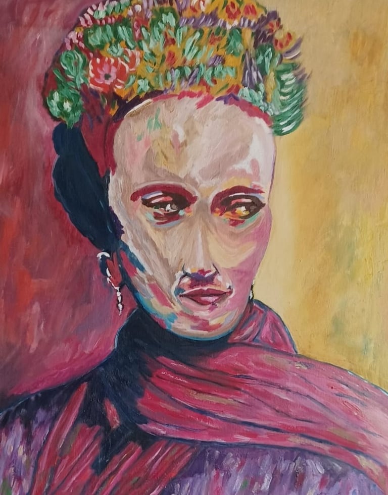 Retrato de Frida Kahlo