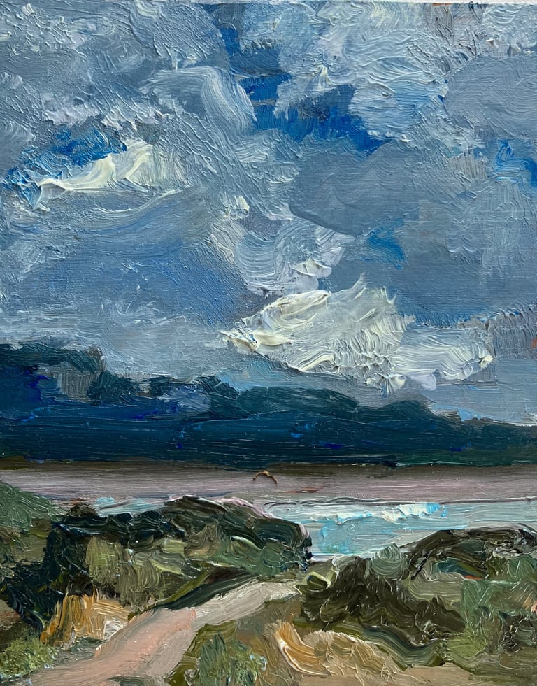 Highlands - Painting by Catherine Bagnell Styles