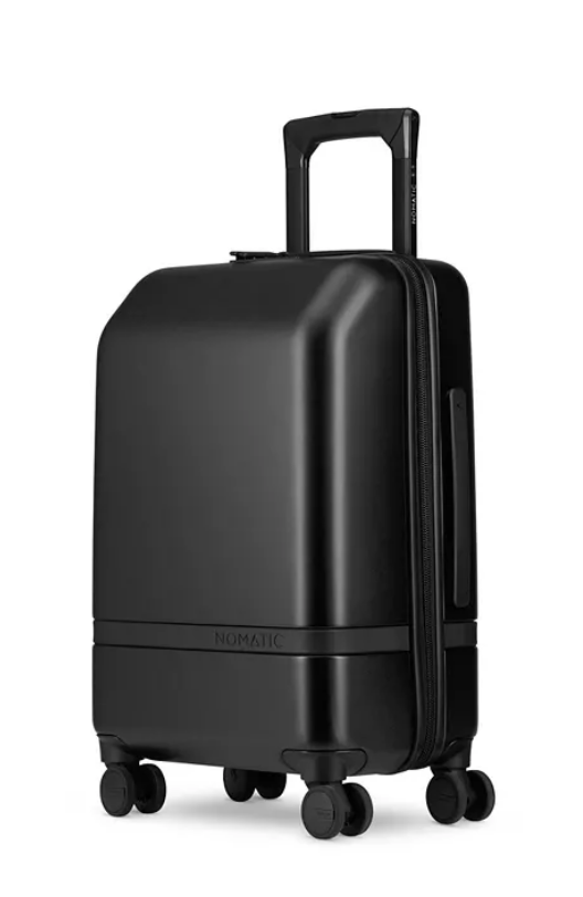 black carry-on luggage