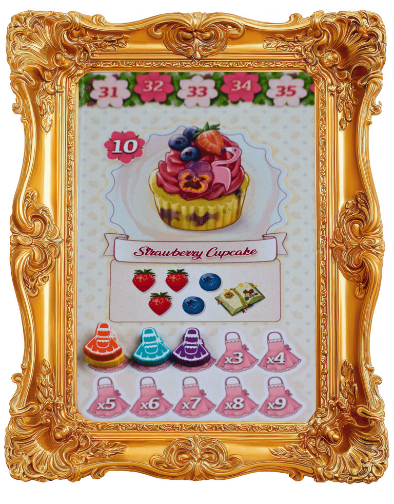 Nemi The Strawberry Festival board game by FIammingo Games hidden flamingo