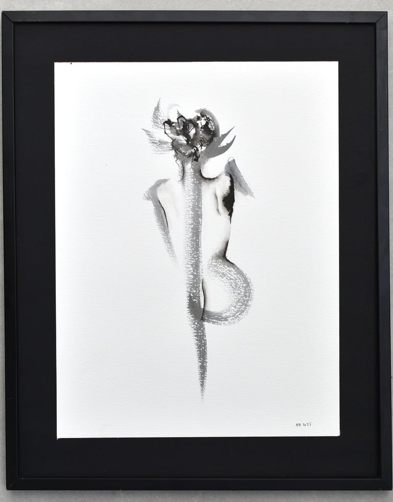ombre dessin à l'encre artdrawing sète