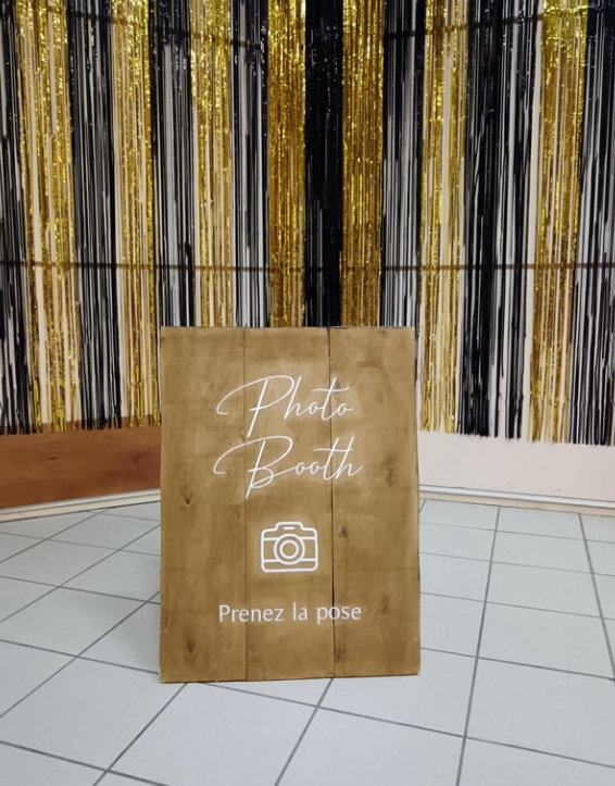 panneau photobooth