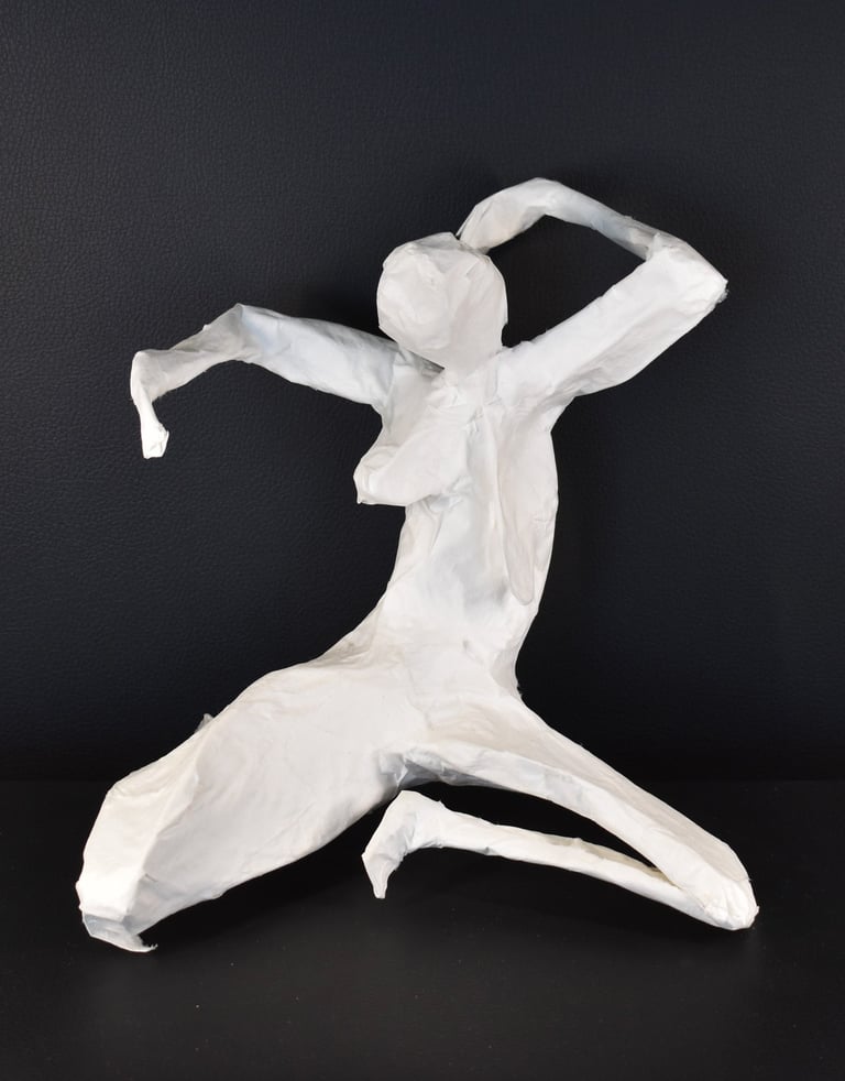 sculpture papier Sète France
