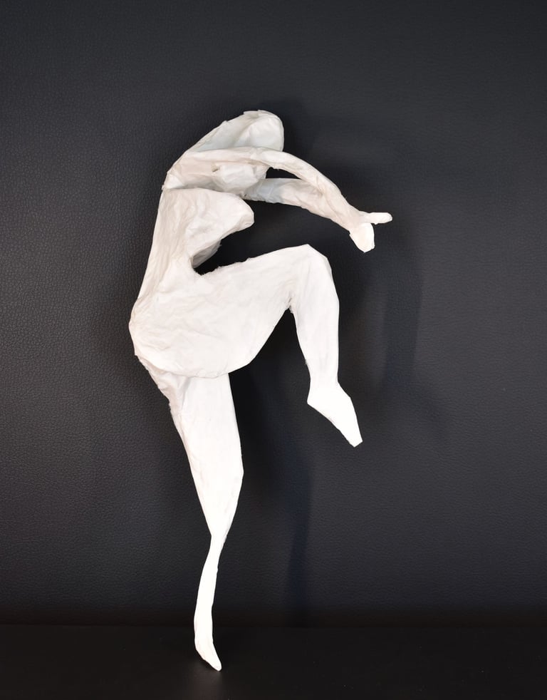 sculpture papier Sète France